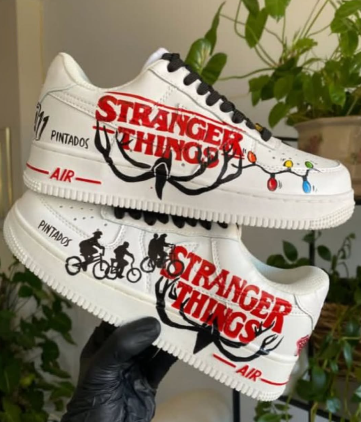Stranger Things inspired sneakers