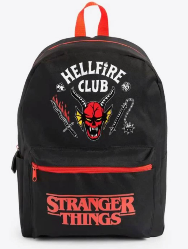 Stranger Things Hellfire Club backpack