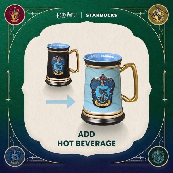 Harry Potter x Starbucks Color-Changing Mug ☕✨