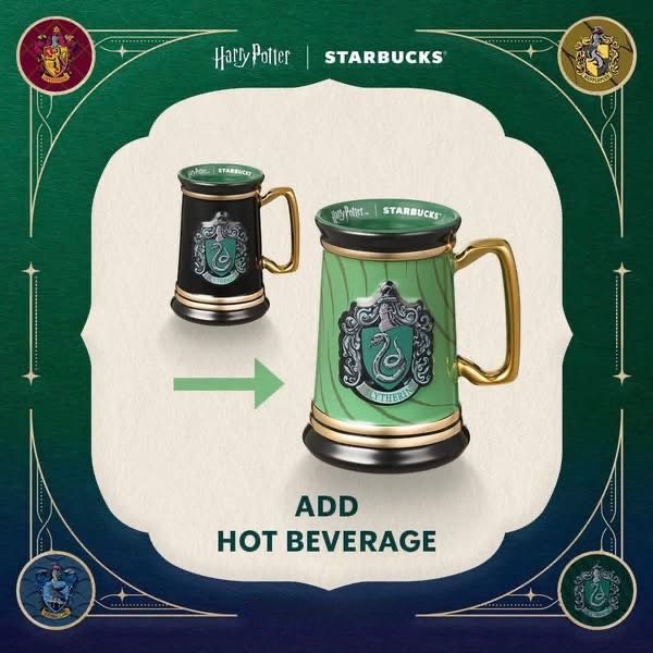Harry Potter x Starbucks Color-Changing Mug ☕✨