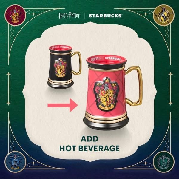 Harry Potter x Starbucks Color-Changing Mug ☕✨