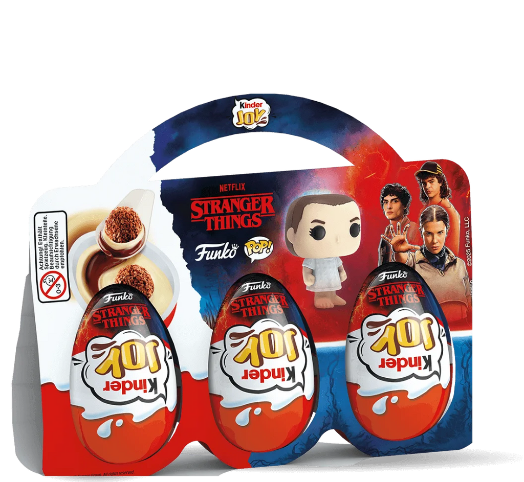 Kinder Joy × Stranger Things Limited Edition Pack